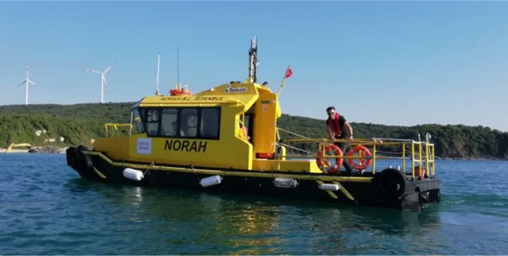 Norah hydrographic and oceanographic survey vessel