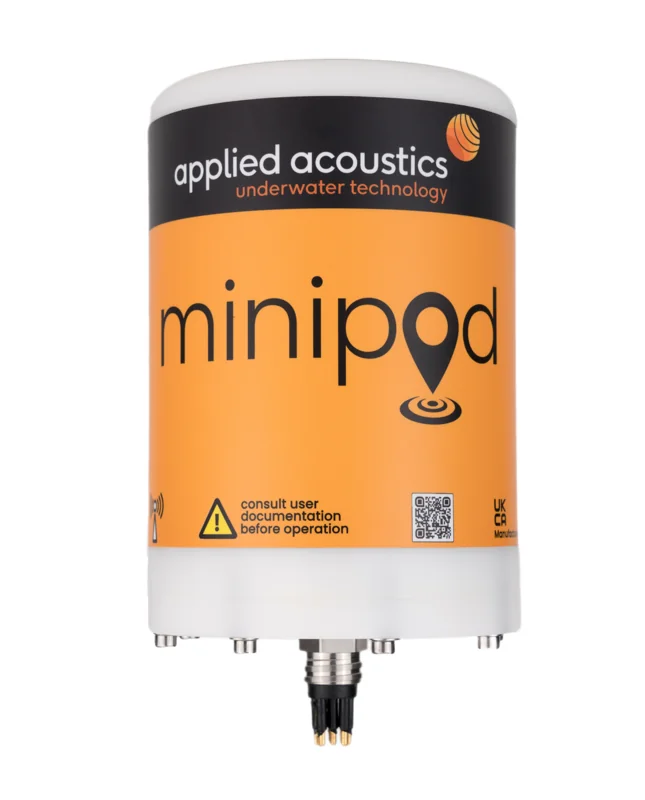 MiniPod submersible GNSS Applied Acoustics MiniPod submersible GNSS receiver for marine survey surface positioning