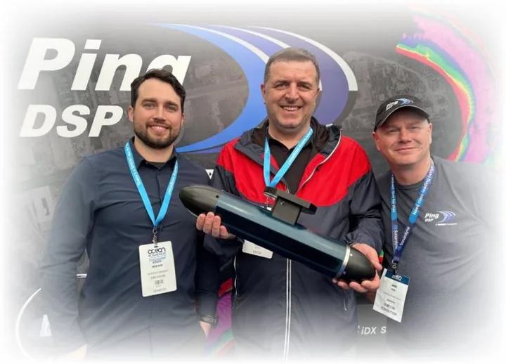 Ping DSP 3DSS combined bathymetry and 3D side-scan sonar