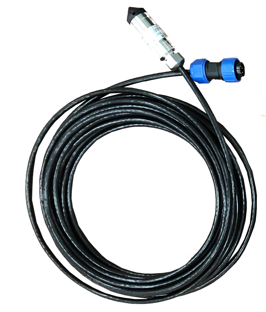 Kordil TG05 hydrostatic pressure sensor with cable and connector