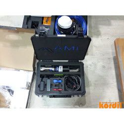Survey and machine-guidance equipment with monitoring screens