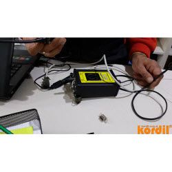 Survey instruments and electronics prepared for field work