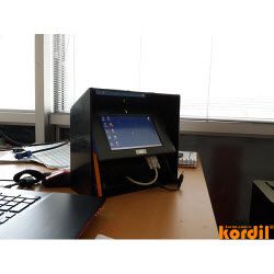 Survey and machine-guidance equipment with monitoring screens