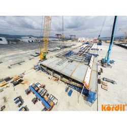 Coastal construction and harbour survey site