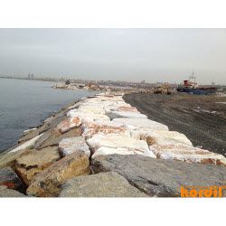 Coastal construction and harbour survey site