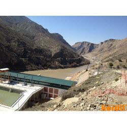 Reservoir or river survey project site