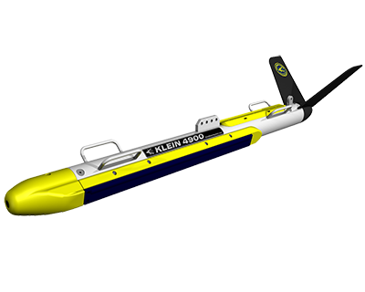 Klein 4900 side scan sonar towfish