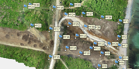 Photogrammetry control points
